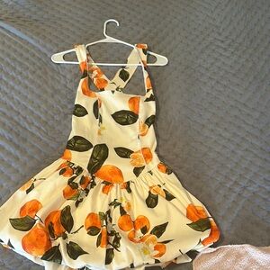 Floral Print Sleeveless Dress